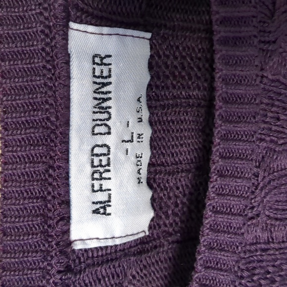 Alfred Dunner Women's Knit Top Size Large Purple - Picture 3 of 3